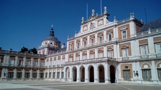 Dentro del Palacio de Aranjuez