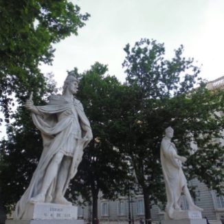 Las estatuas de los reyes godos